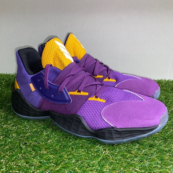 Adidas Harden Vol. 4 Su Casa Mi Casa Los Angeles Lakers Shoes Men Size 10 FW7496 main image 6